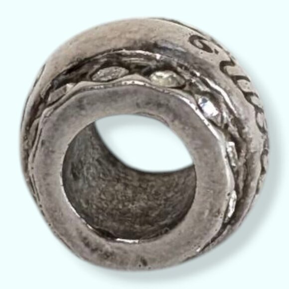 (2/$20) Brighton Rhinestone MOM Bead Charm - Picture 4 of 5